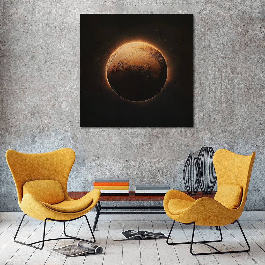 Night Glow of the Red Planet