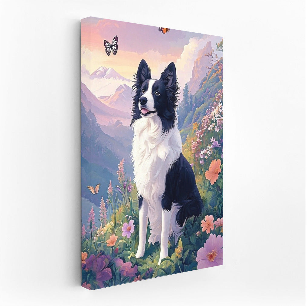 Flower Harmony of the Tailed Traveler