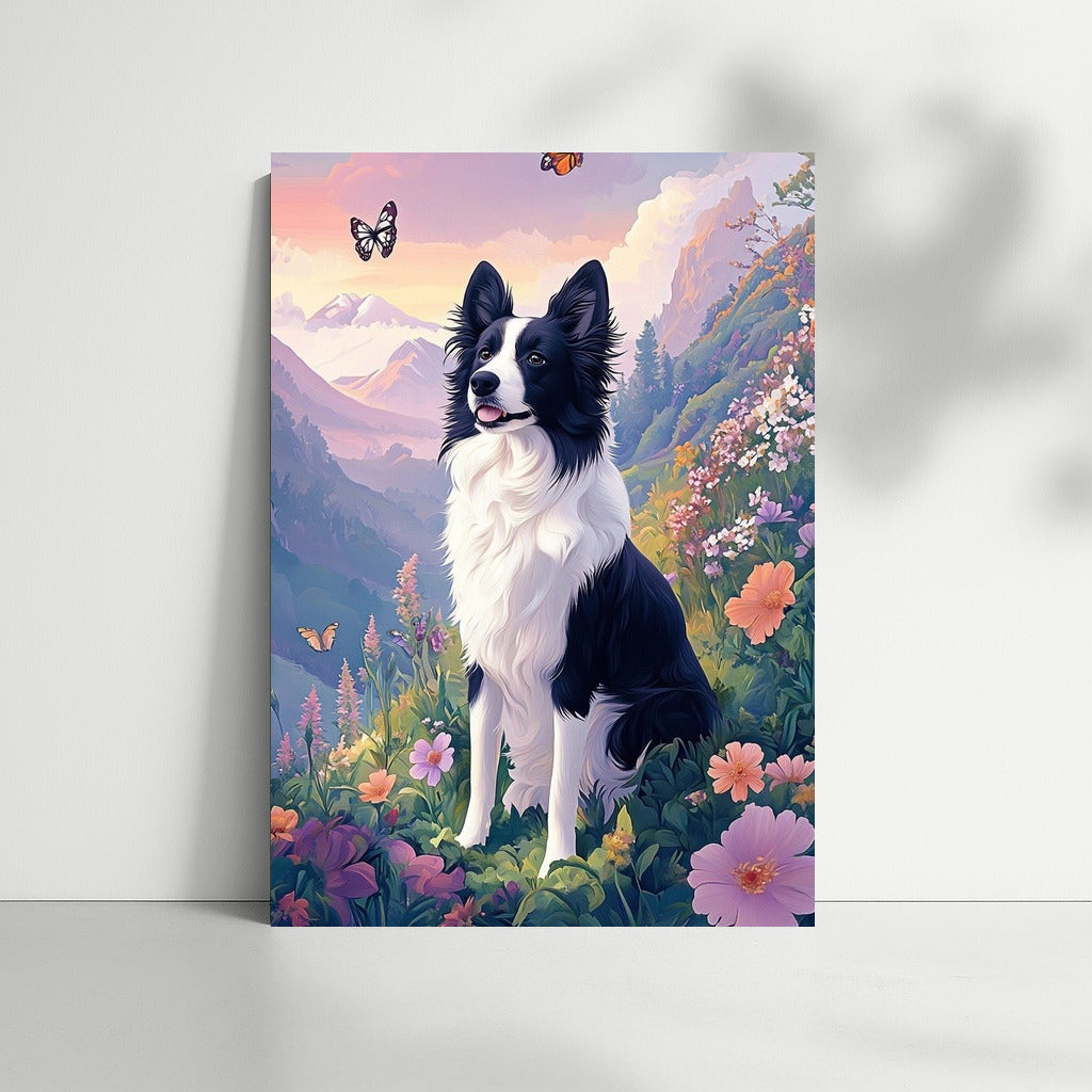 Flower Harmony of the Tailed Traveler