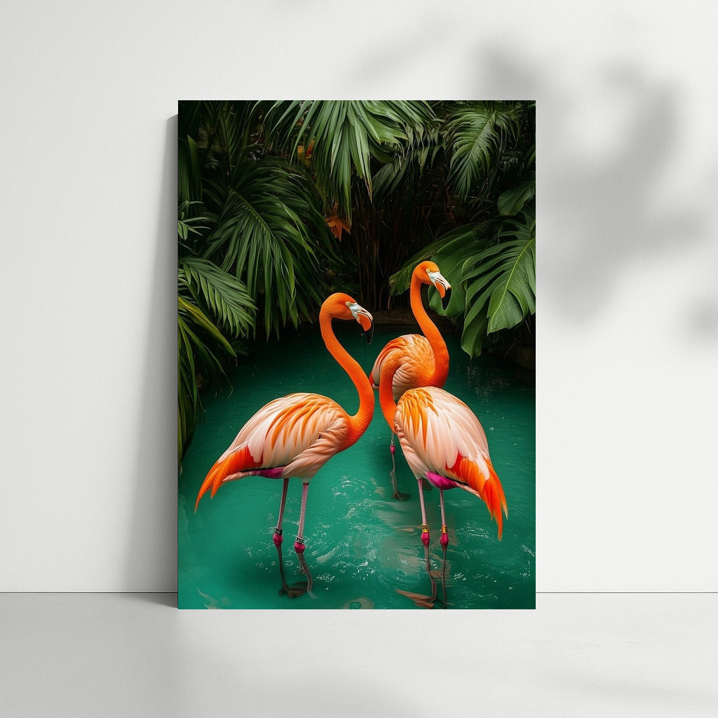 Tropical Flamingo Ballet