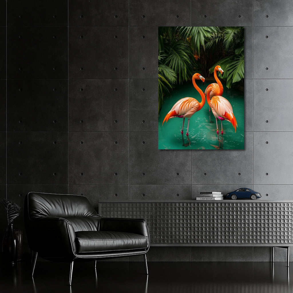 Tropical Flamingo Ballet