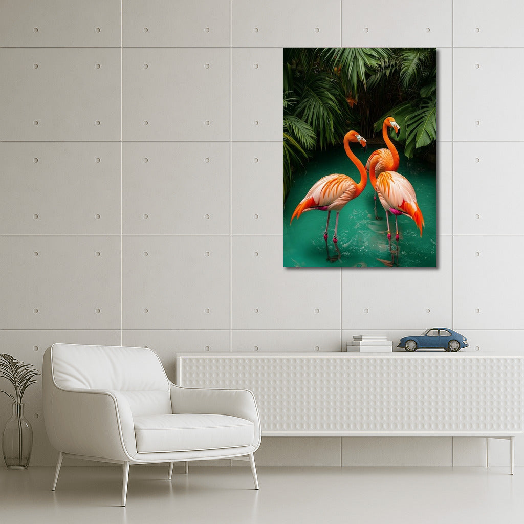 Tropical Flamingo Ballet