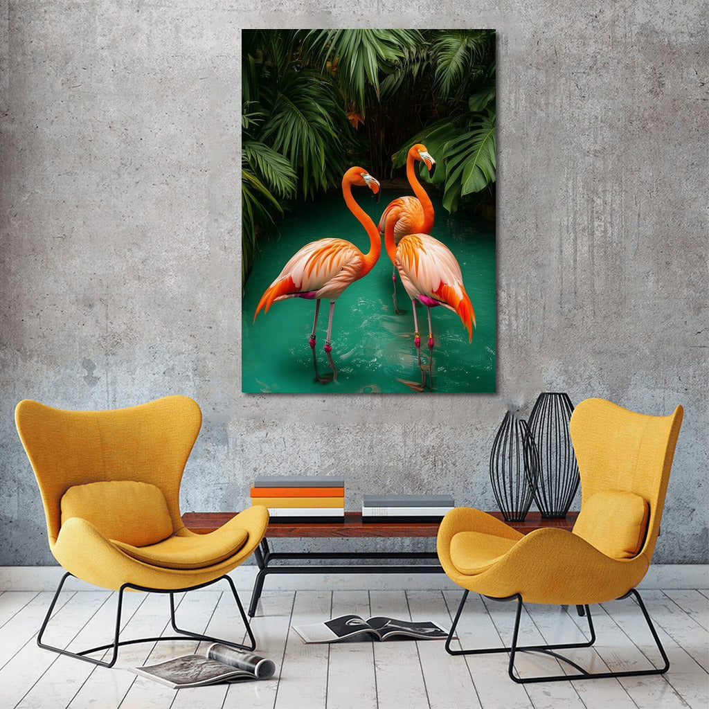 Tropical Flamingo Ballet