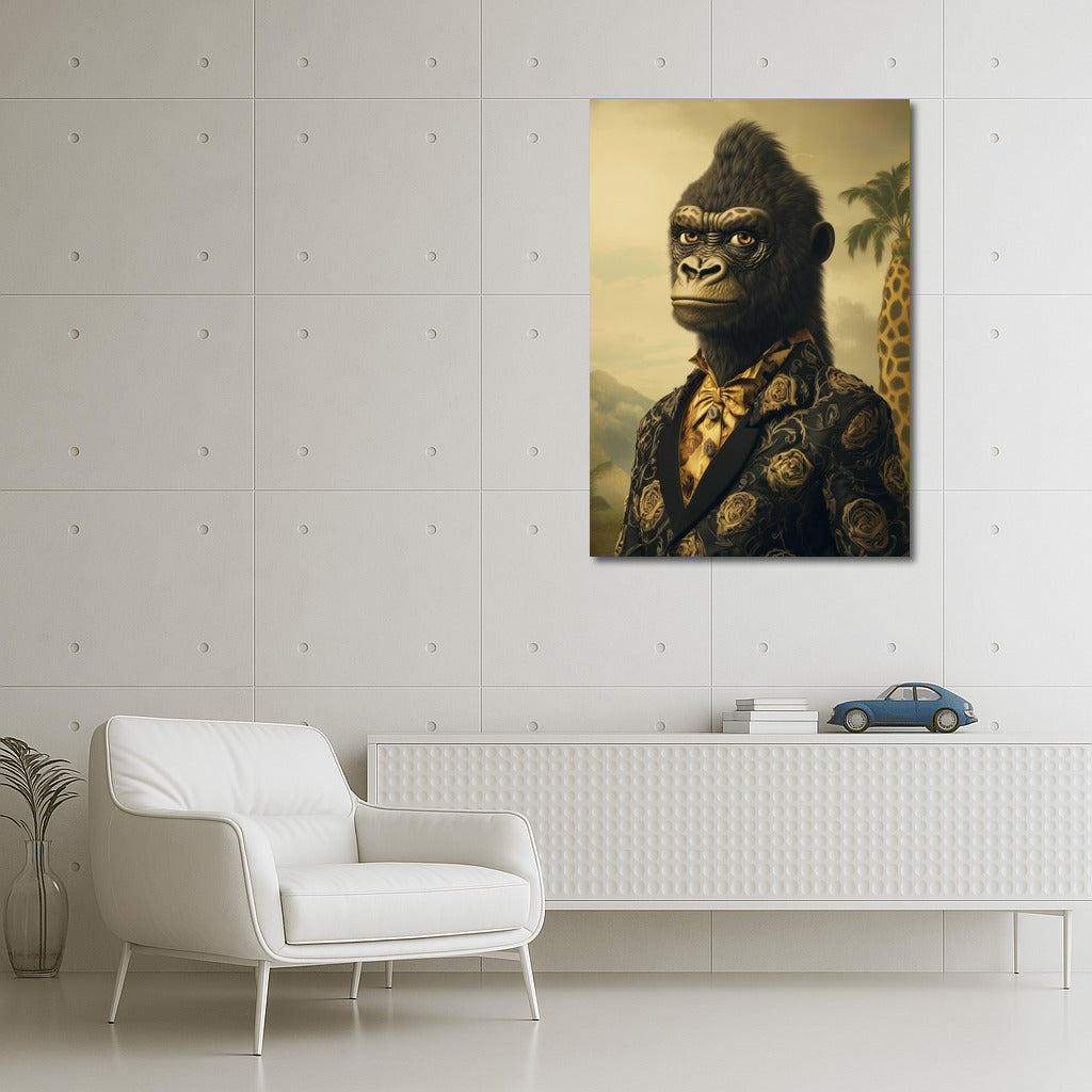 Lord of the Jungle in a Tuxedo