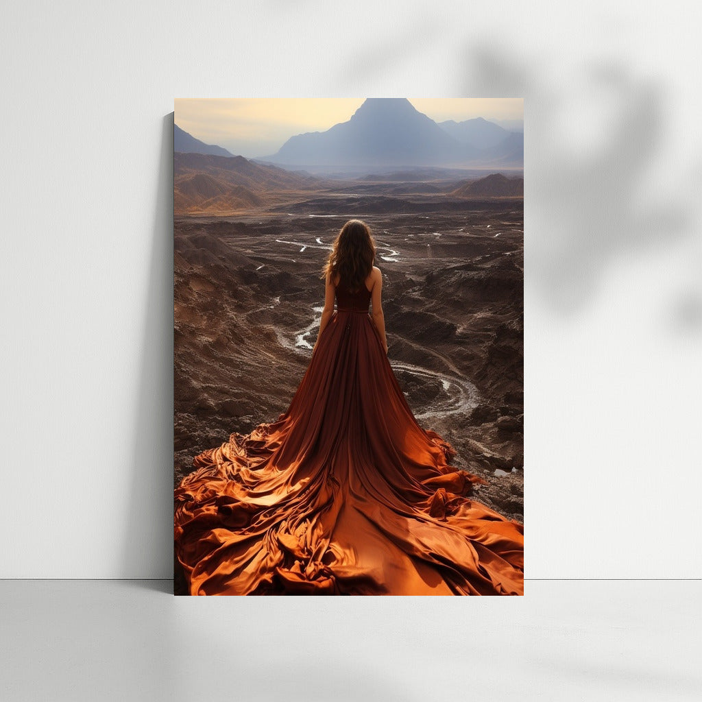 The Fiery Muse of Sunset