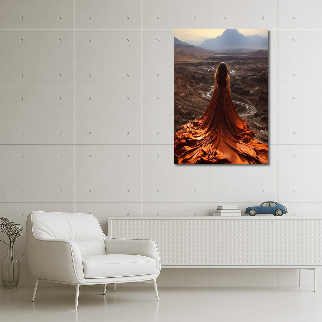 The Fiery Muse of Sunset