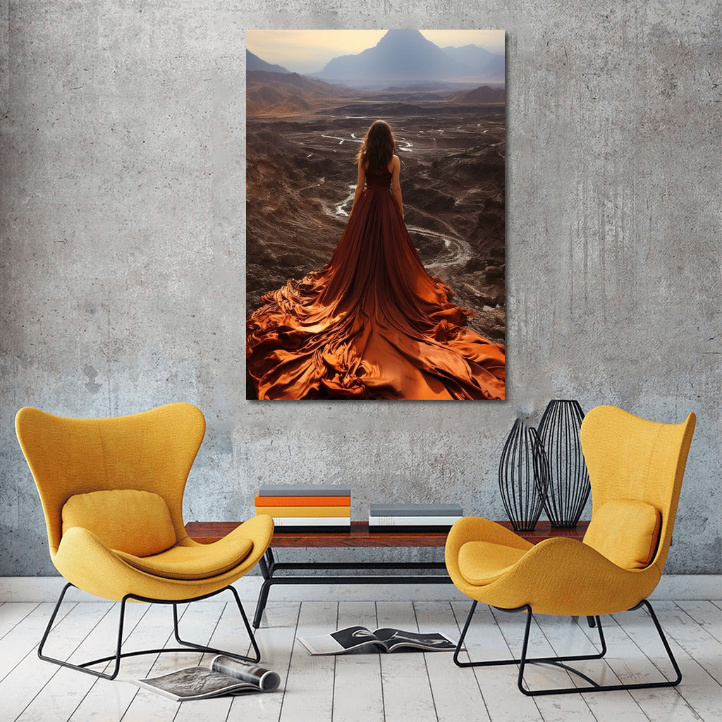 The Fiery Muse of Sunset
