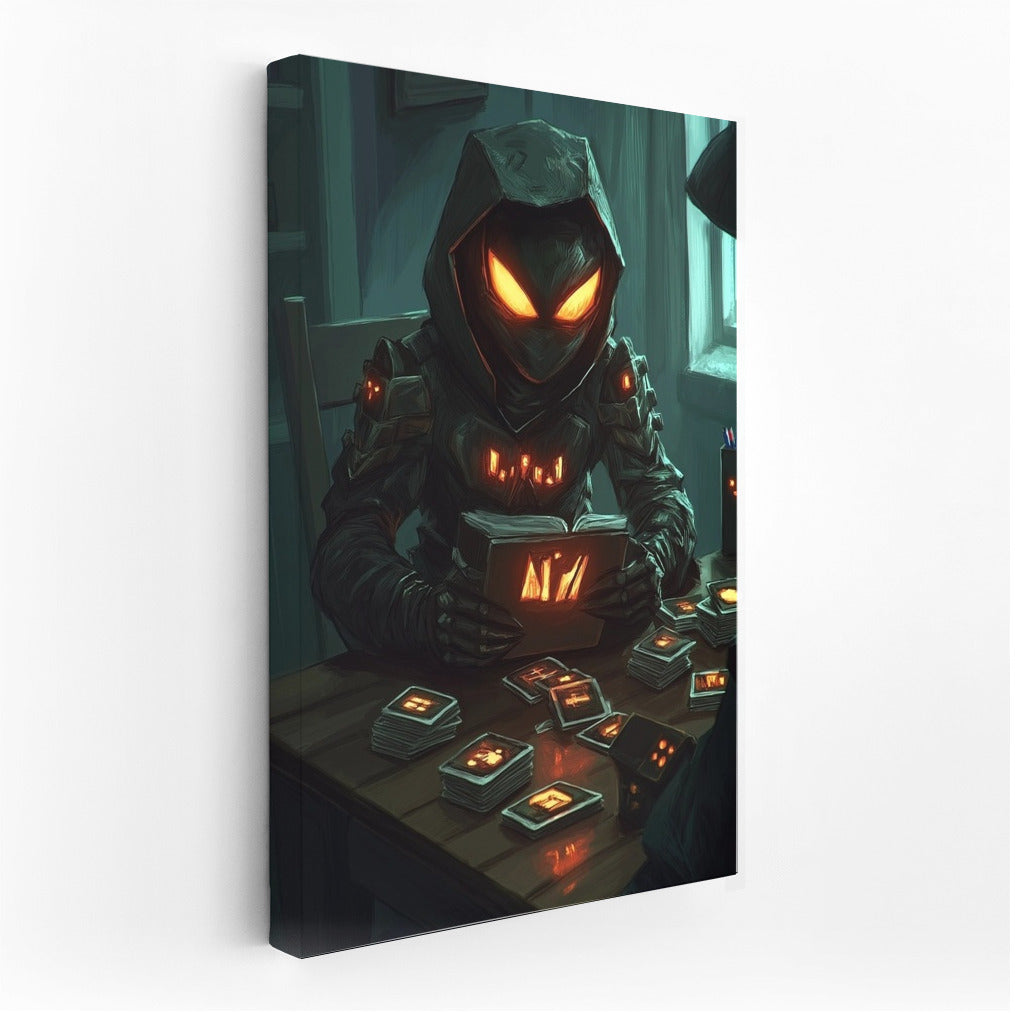 The Glowing Guest at the Table