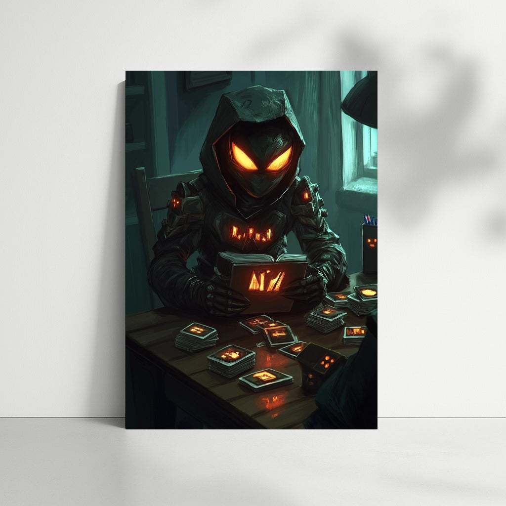 The Glowing Guest at the Table