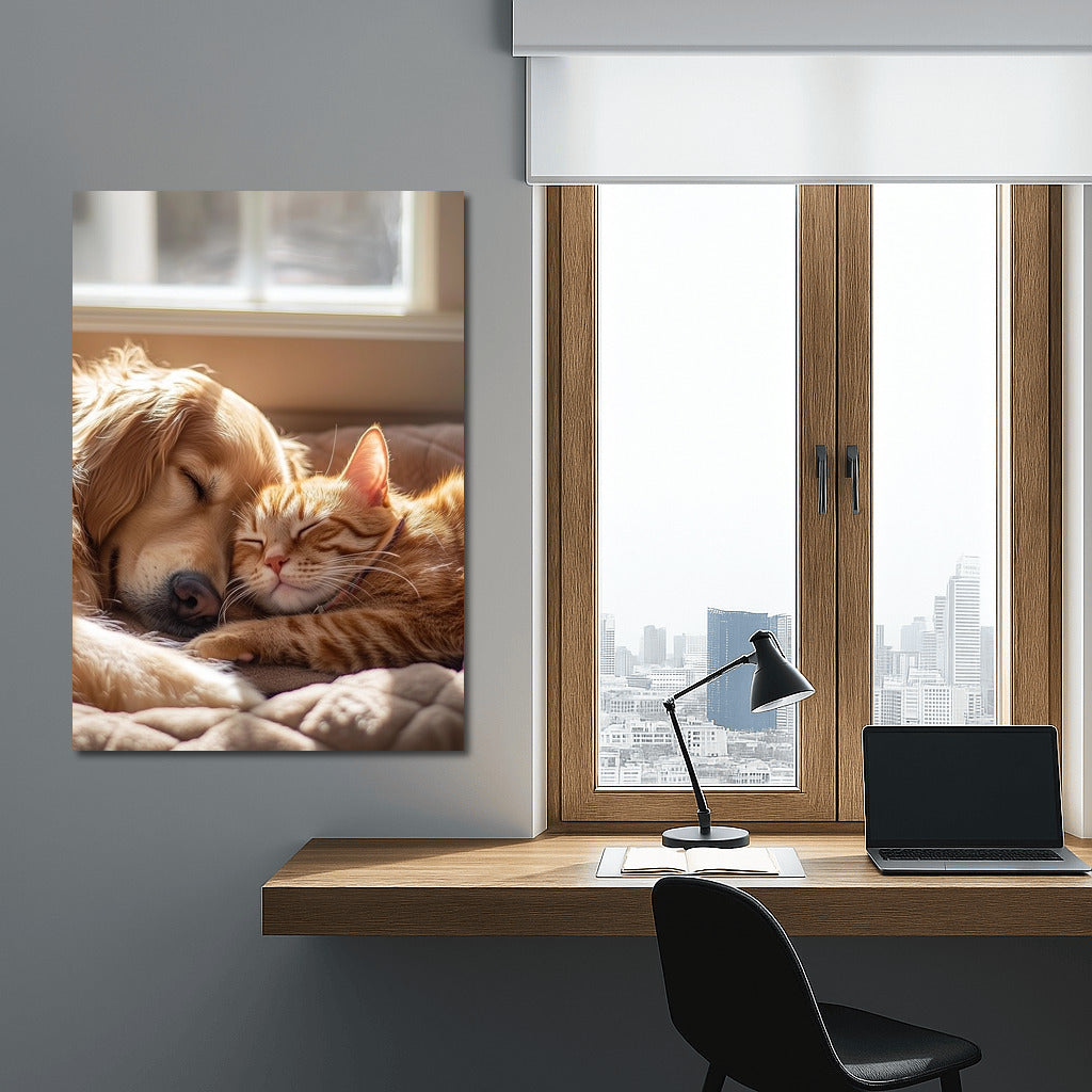 Solar Harmony: Friends' Slumber