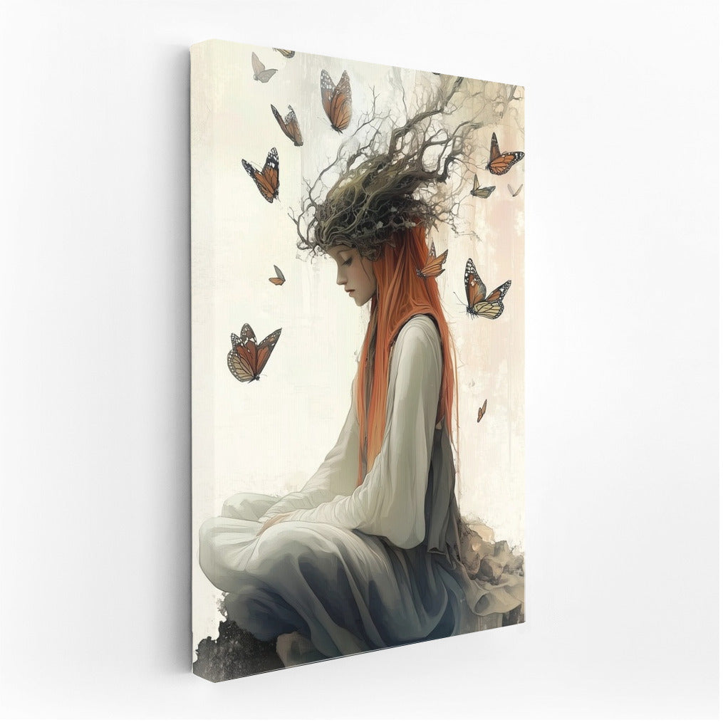 Butterflies in the Curls of Dreams