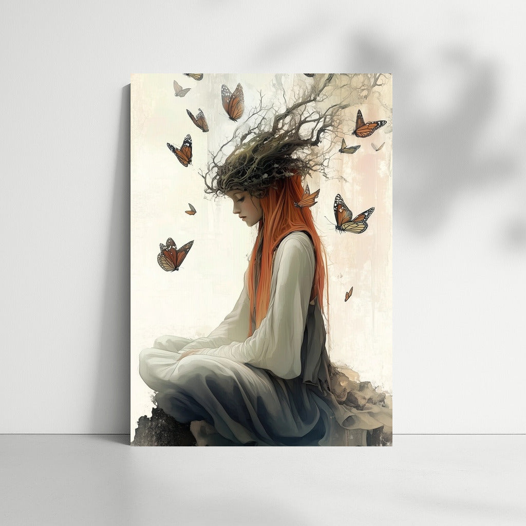 Butterflies in the Curls of Dreams