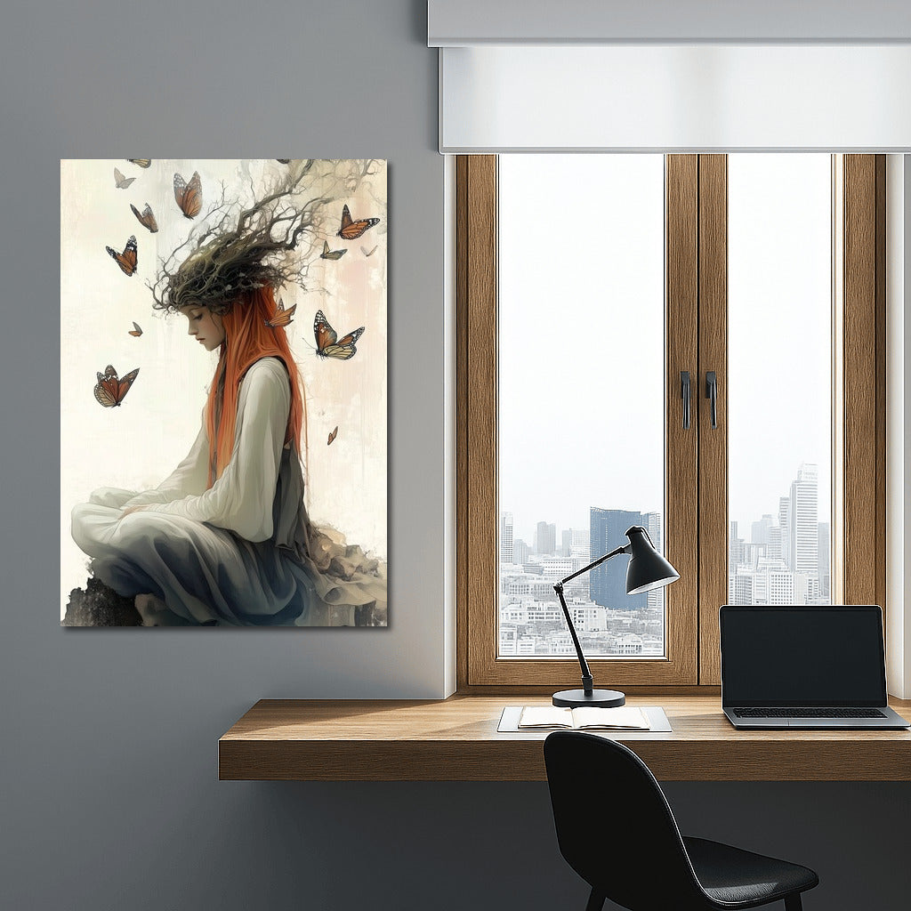 Butterflies in the Curls of Dreams