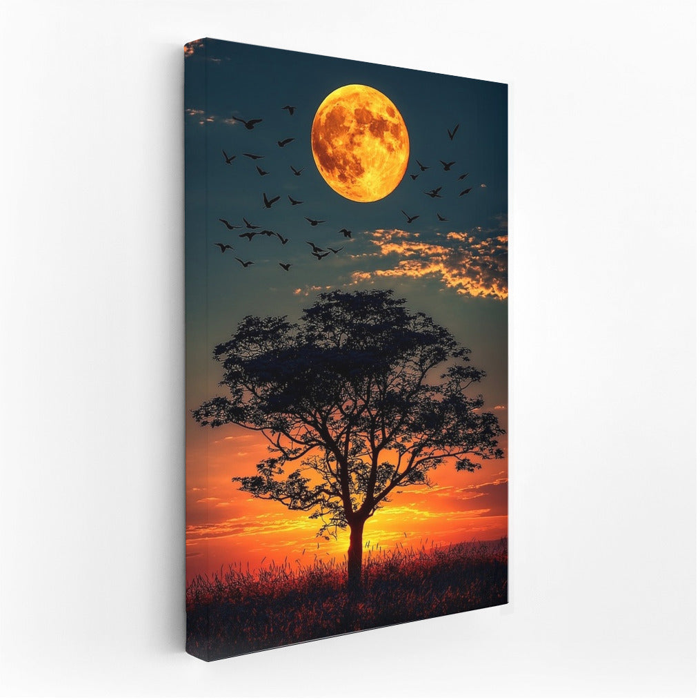 Secrets of the Moon Sunset