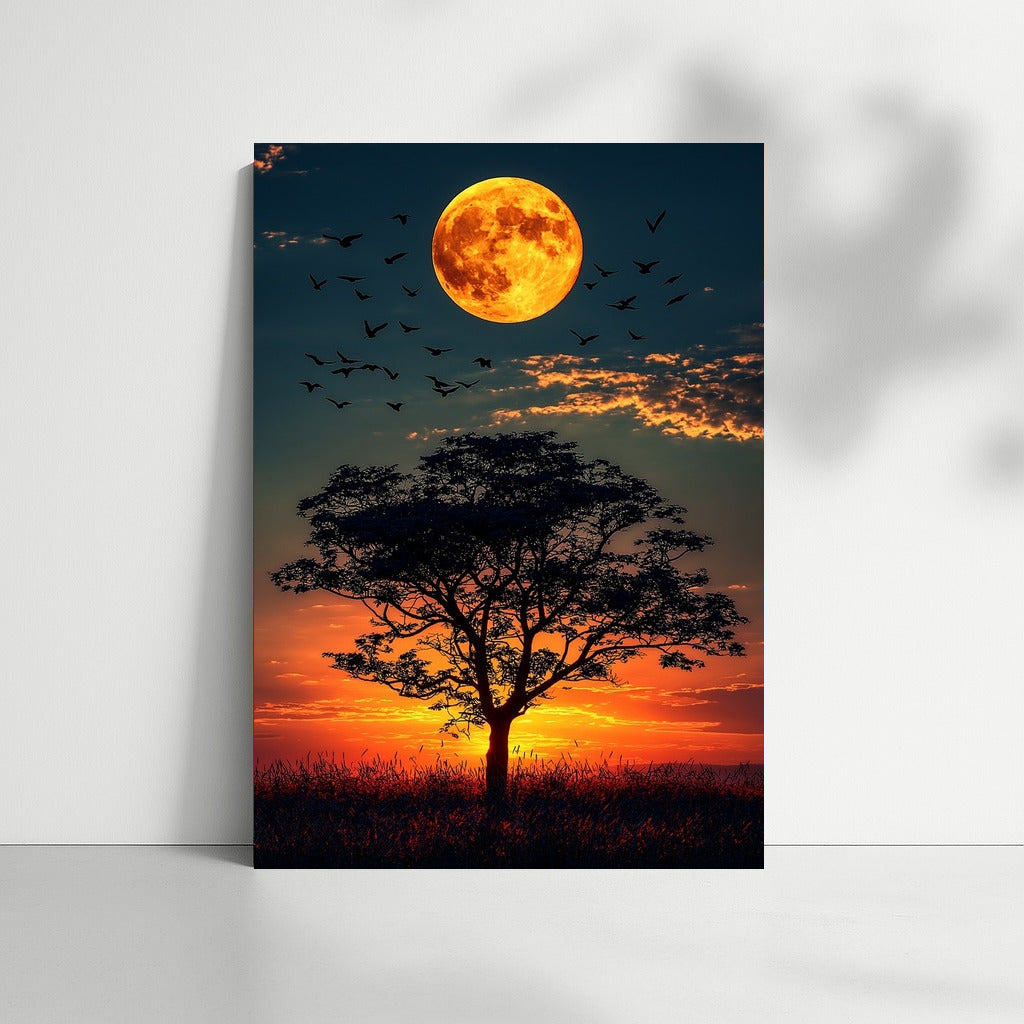 Secrets of the Moon Sunset