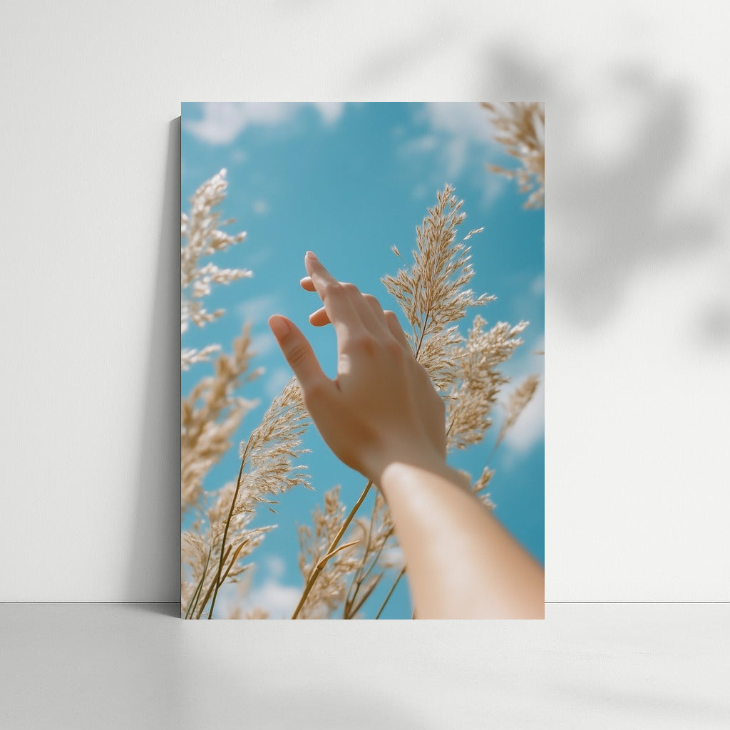 Light through fingers