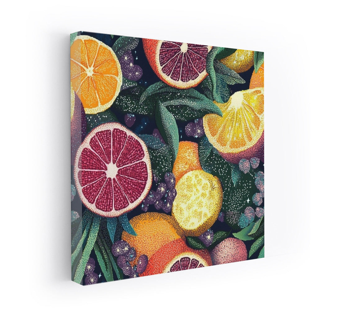 Citrus Vortex: Grape Symphony