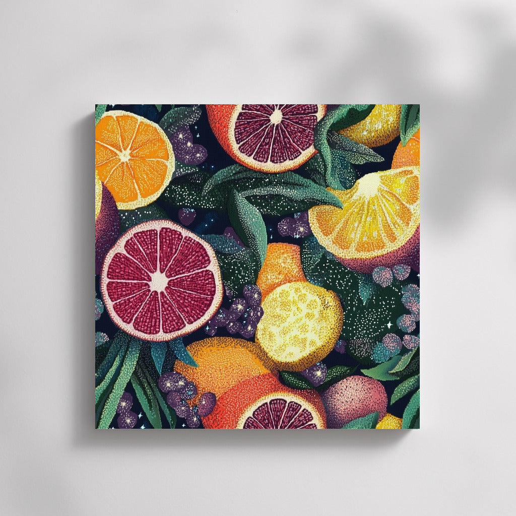 Citrus Vortex: Grape Symphony
