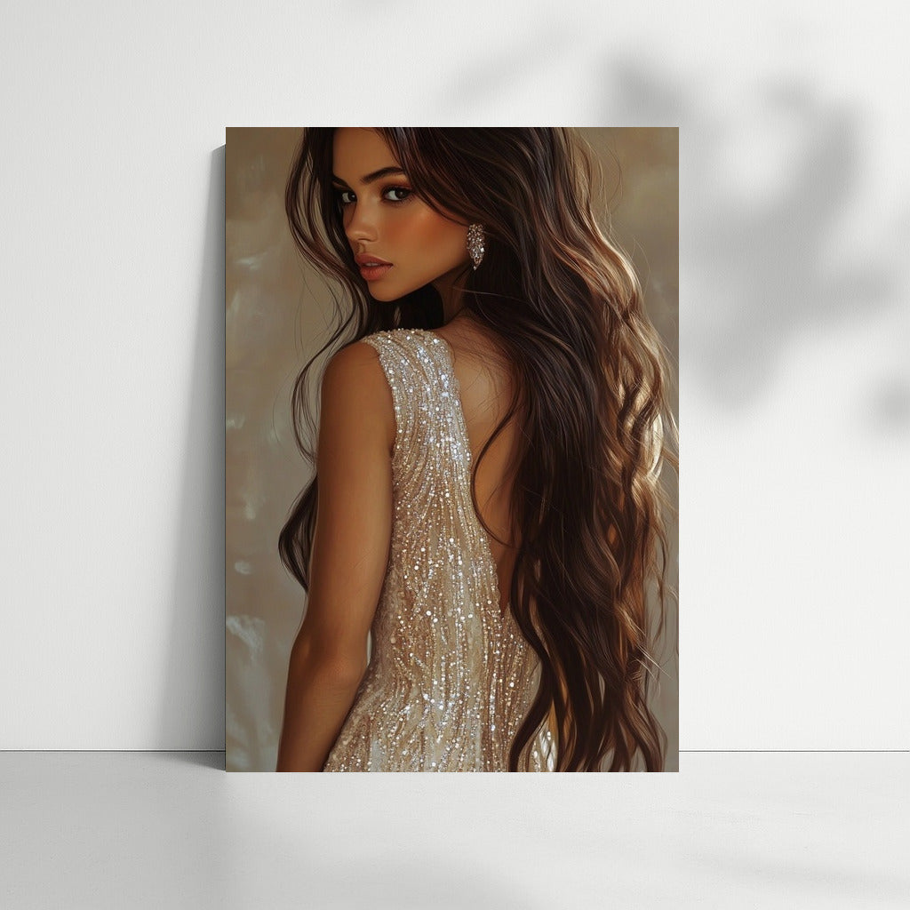 Shine of Mystery: The Girl in Glitter