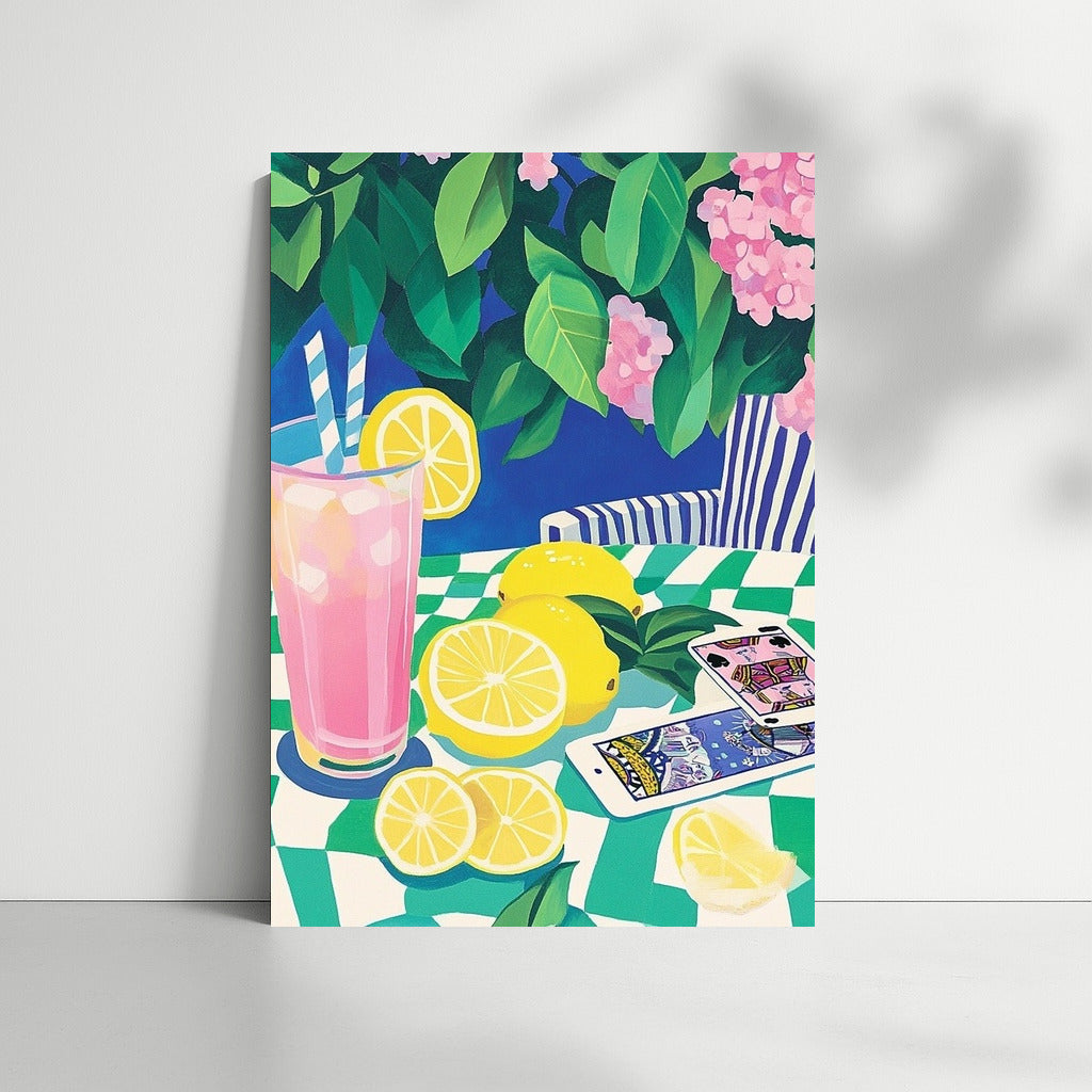 Lemon Mosaic of Summer