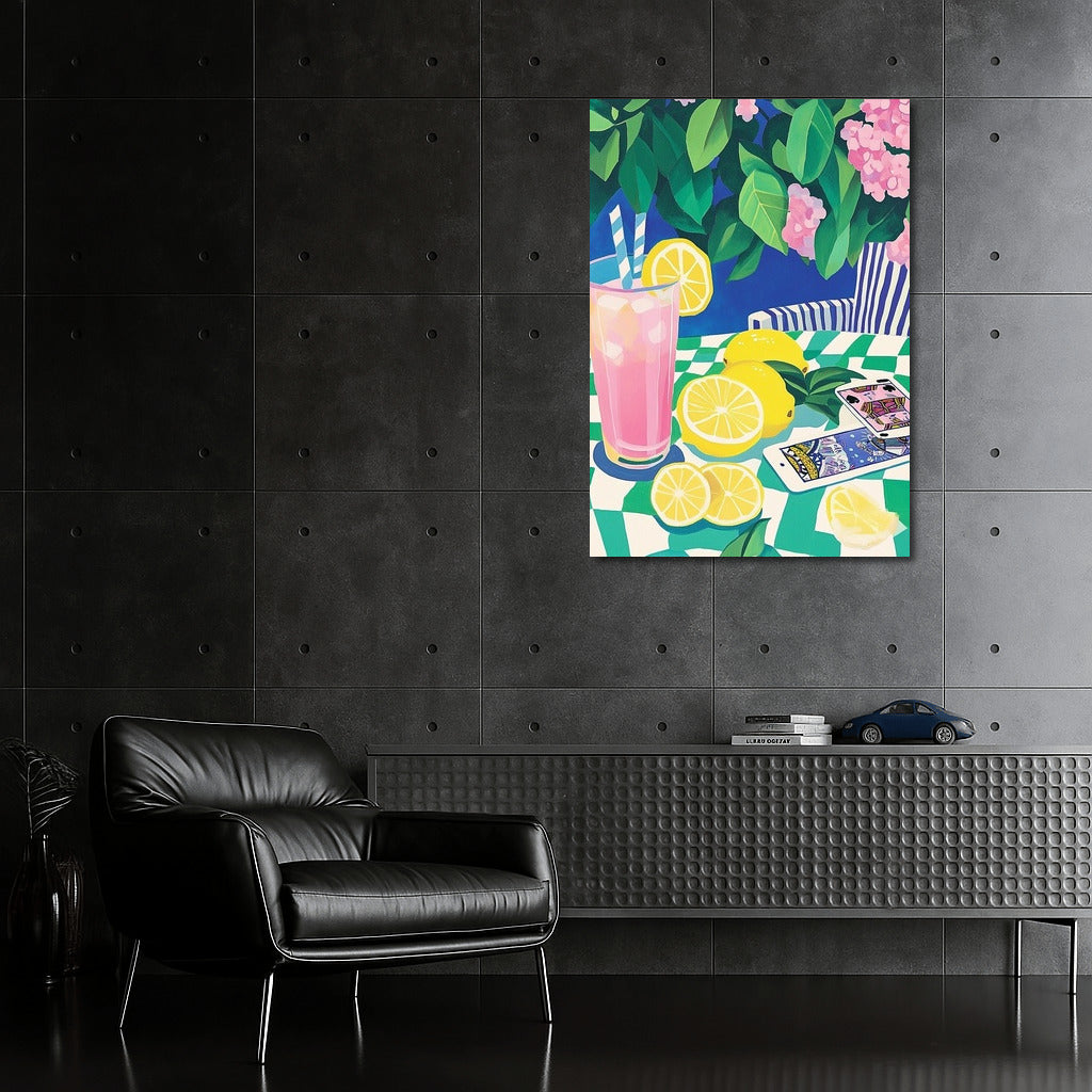 Lemon Mosaic of Summer