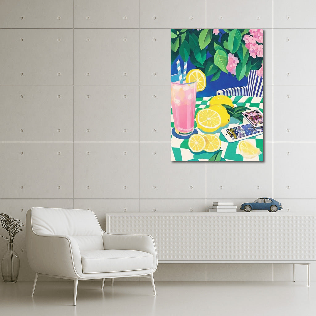Lemon Mosaic of Summer