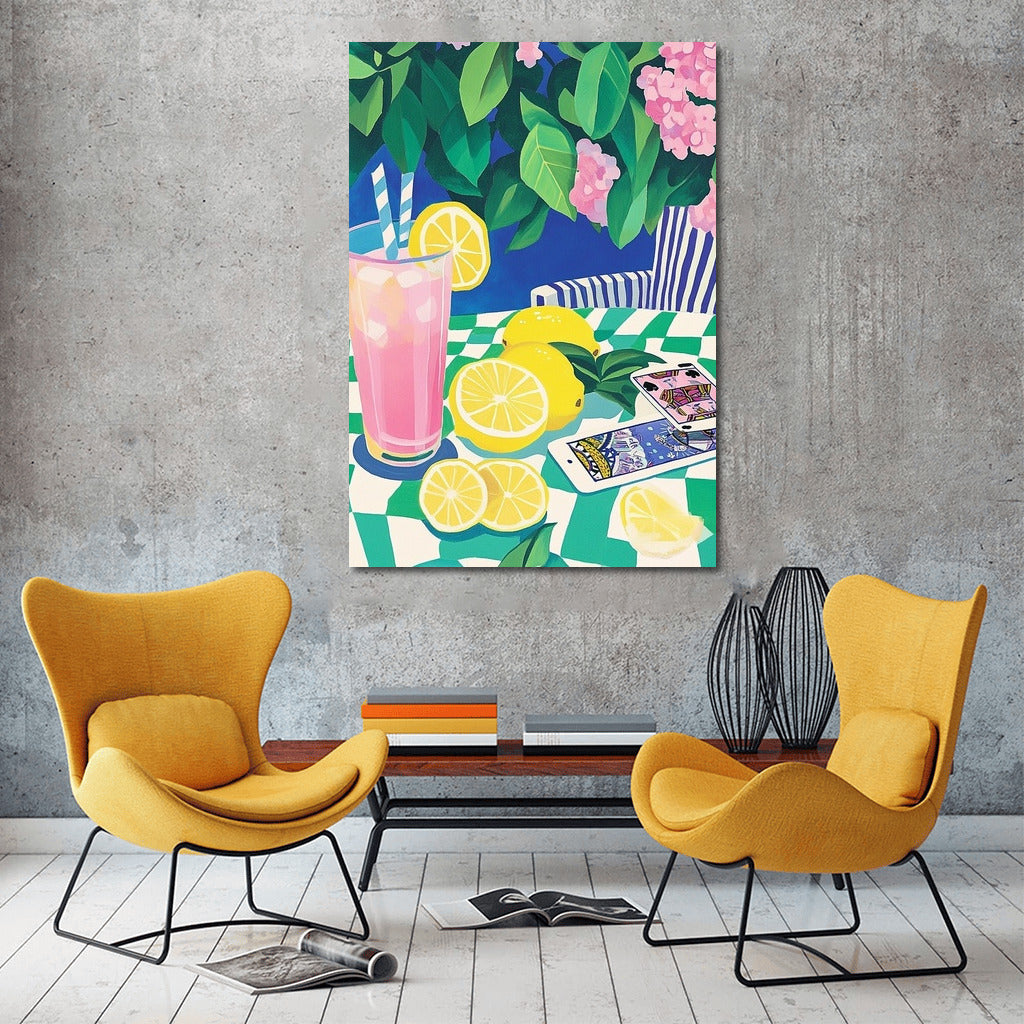 Lemon Mosaic of Summer