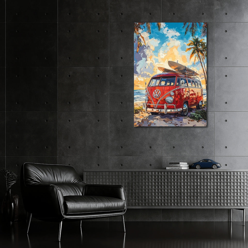 Sunny Voyage: Beach Dreams on Wheels