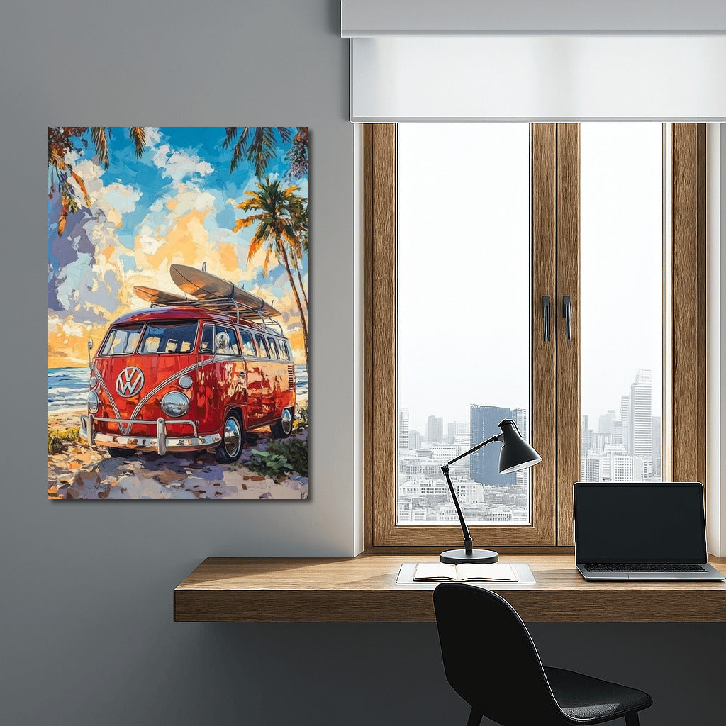 Sunny Voyage: Beach Dreams on Wheels