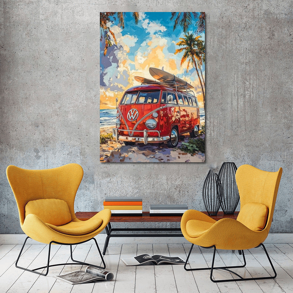 Sunny Voyage: Beach Dreams on Wheels
