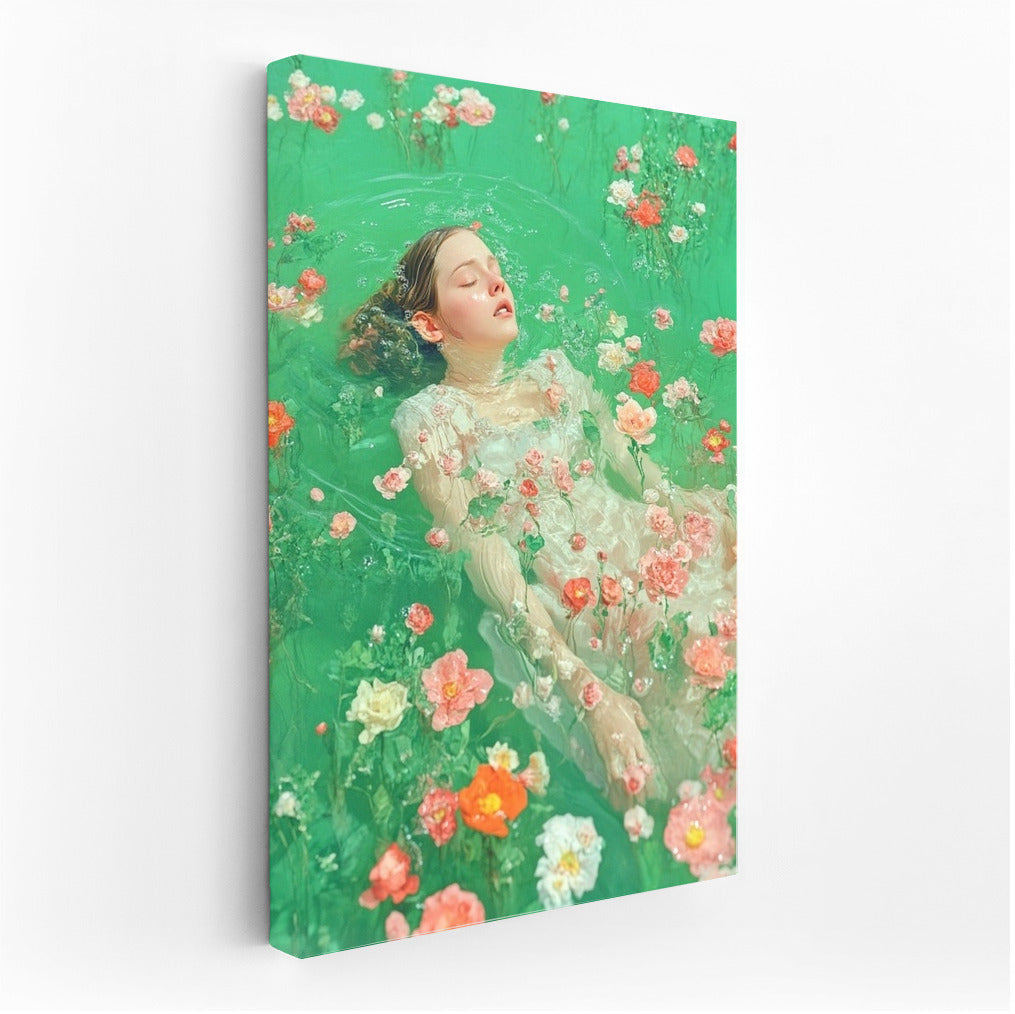 Water Nymph in a Flower Dance