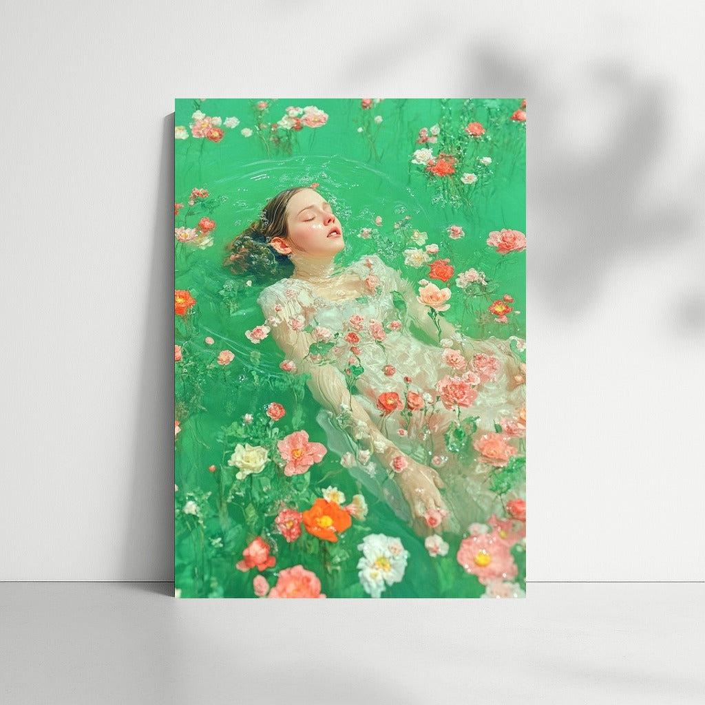Water Nymph in a Flower Dance
