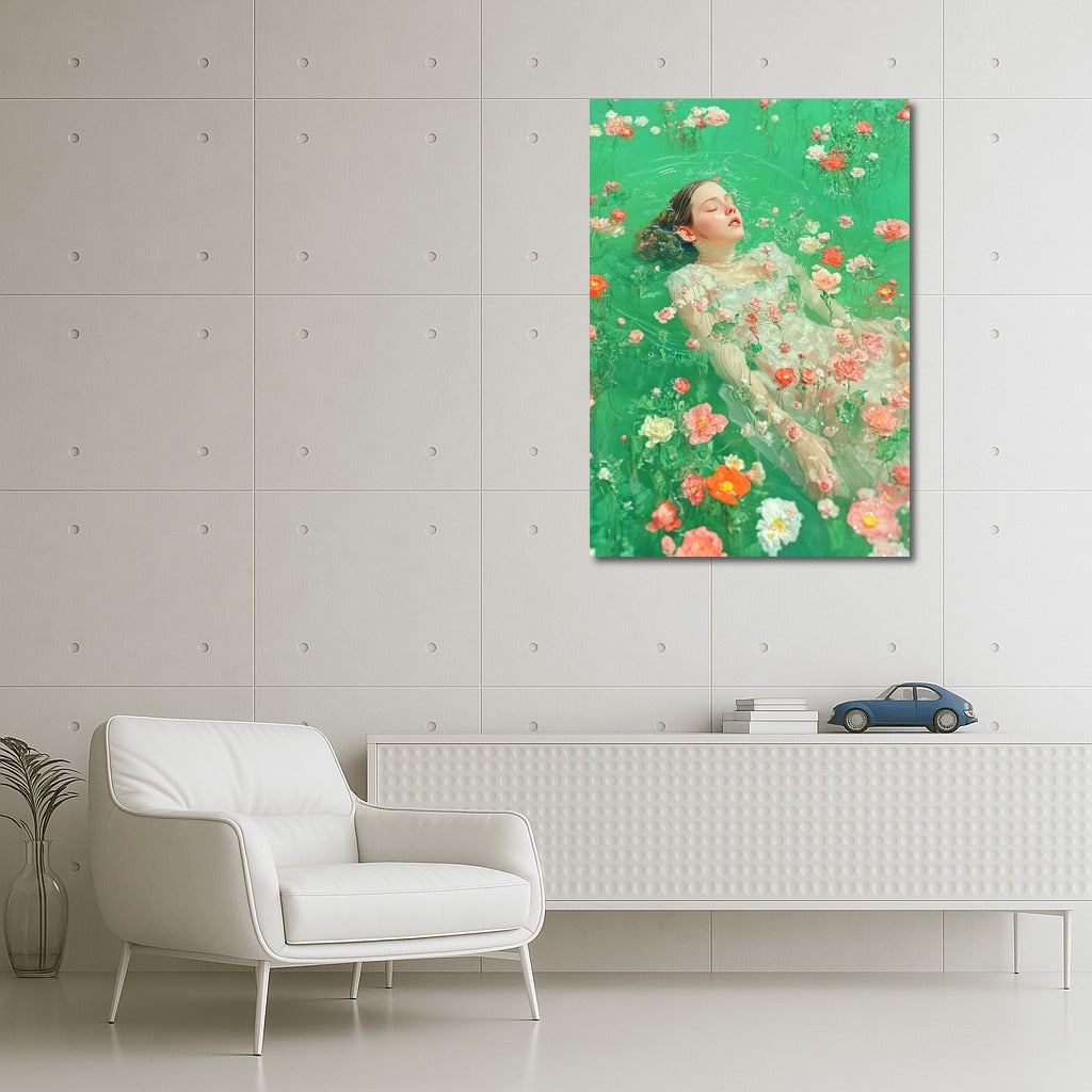Water Nymph in a Flower Dance