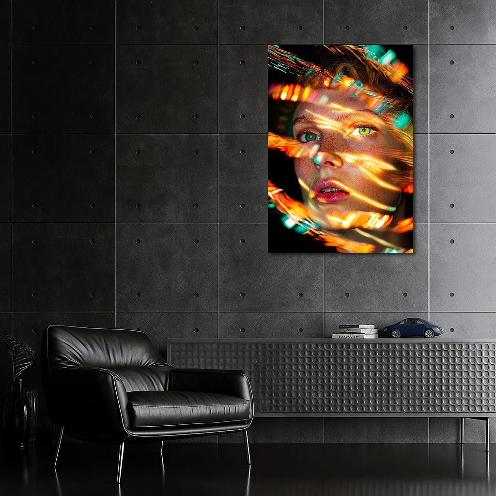 Light Blizzard: Portrait in Flame