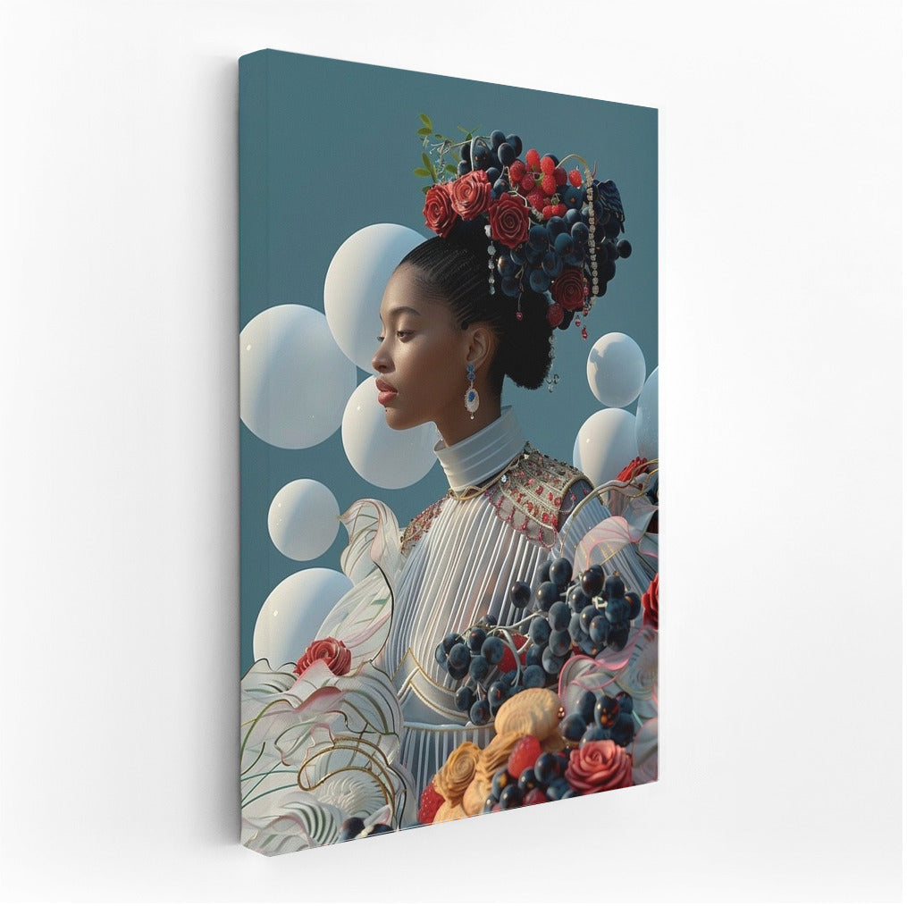 Flora and Taste: Girl in the Flower Oasis