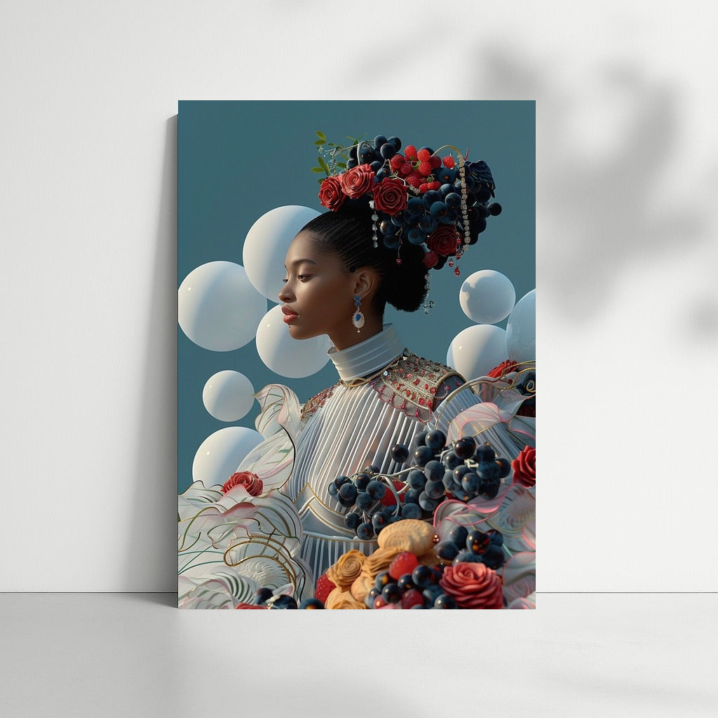 Flora and Taste: Girl in the Flower Oasis