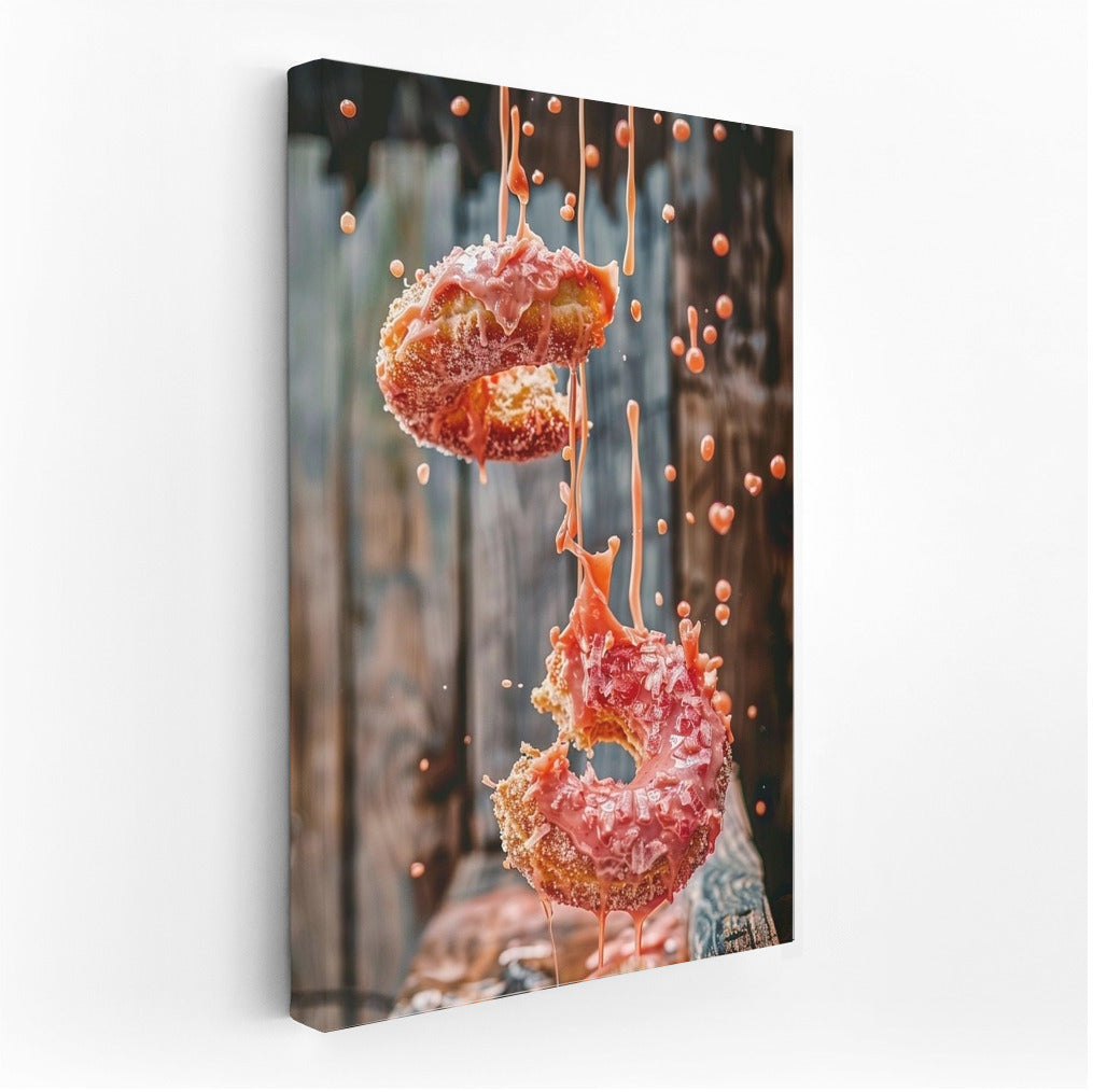 Pink Sweetness: Donut Temptation