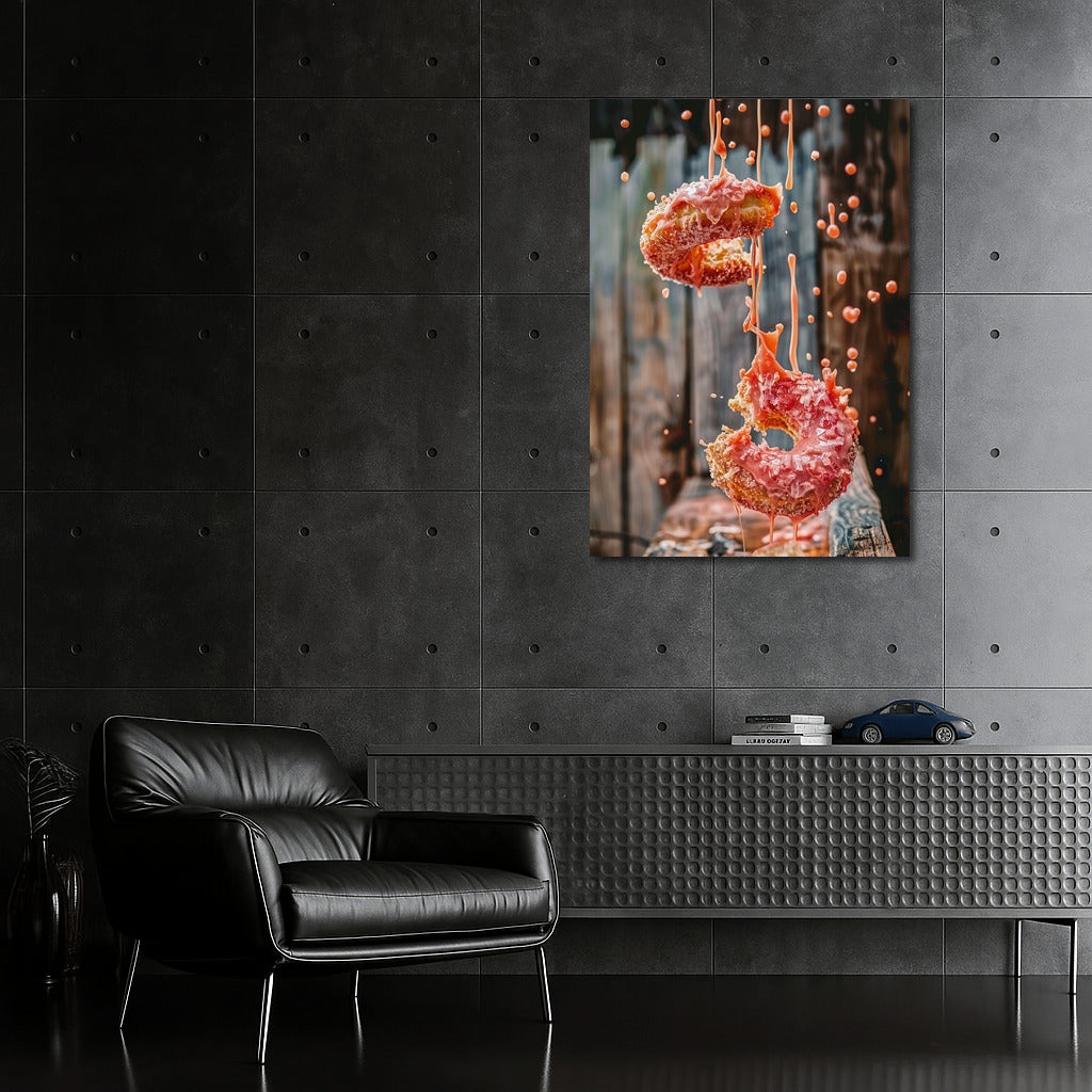 Pink Sweetness: Donut Temptation