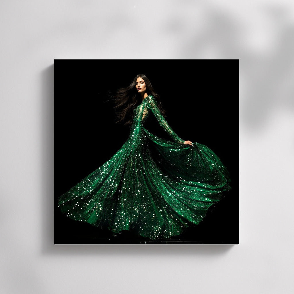 Dance of Emerald Grace
