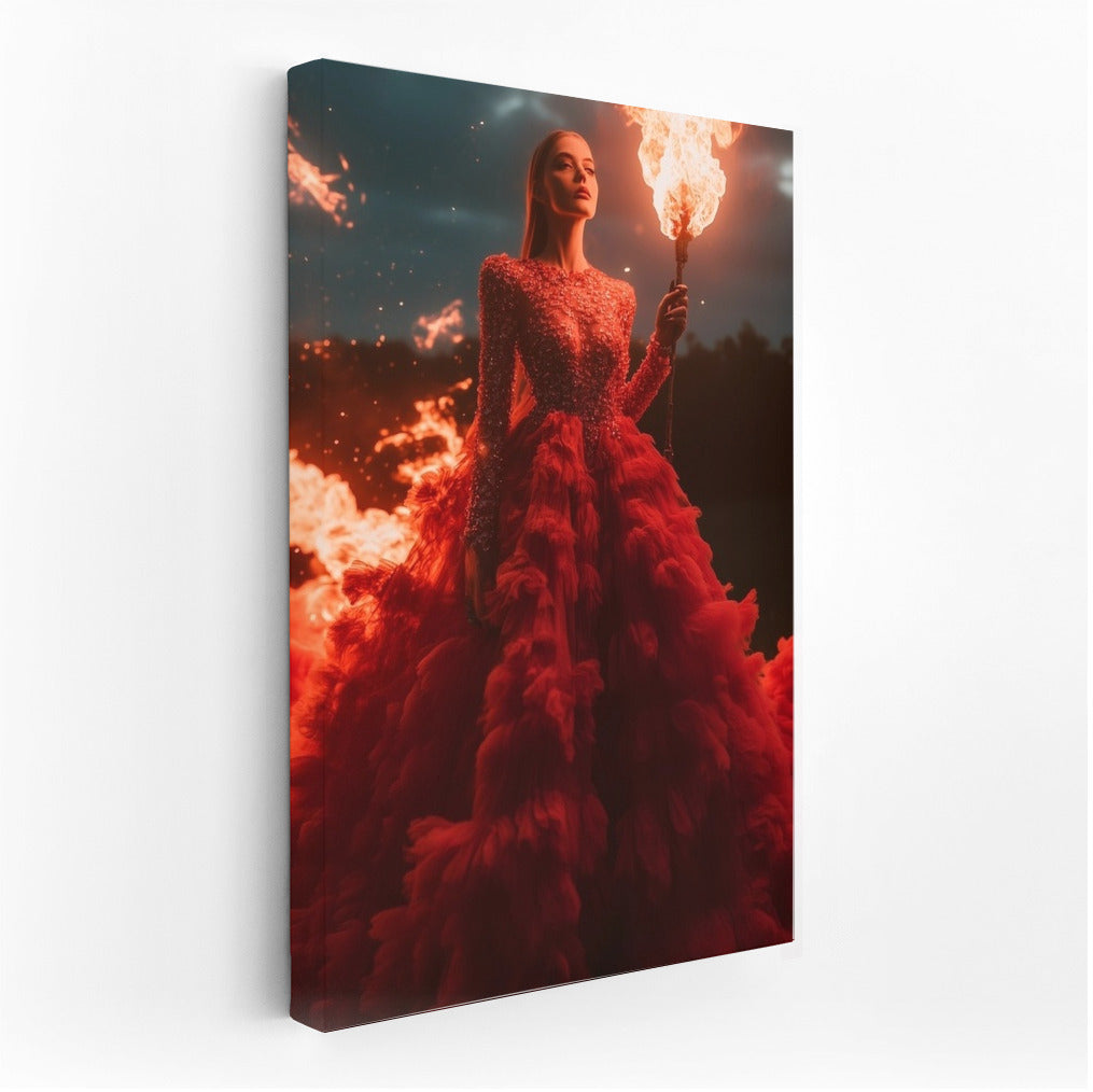 Dance of Flames: Embodiment of Passion