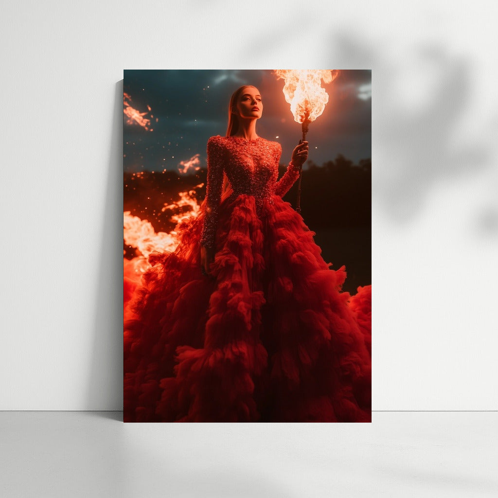 Dance of Flames: Embodiment of Passion