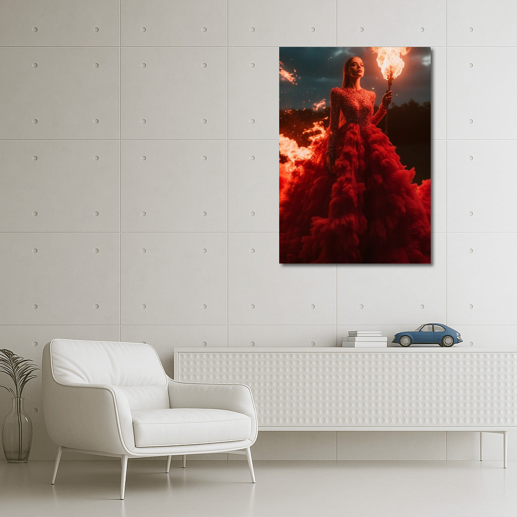 Dance of Flames: Embodiment of Passion