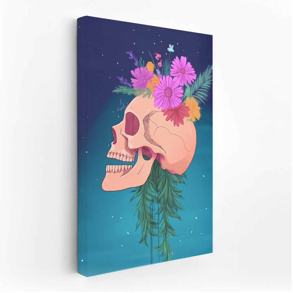 Flower Symphony of the Skull