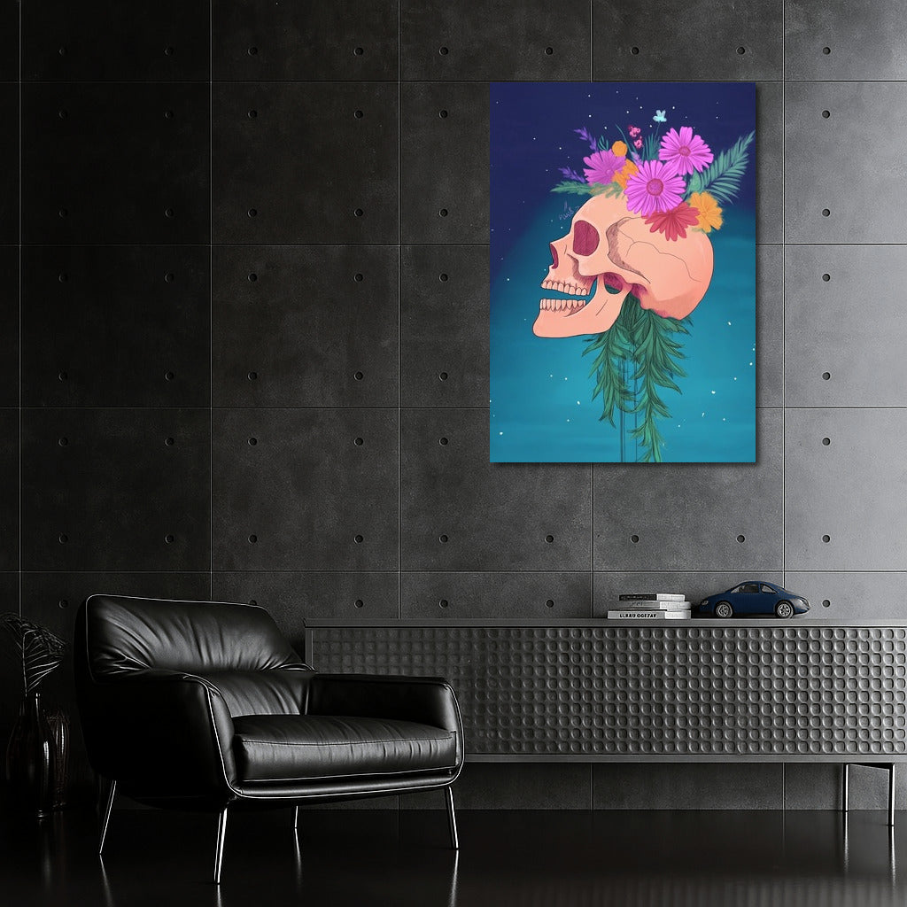 Flower Symphony of the Skull