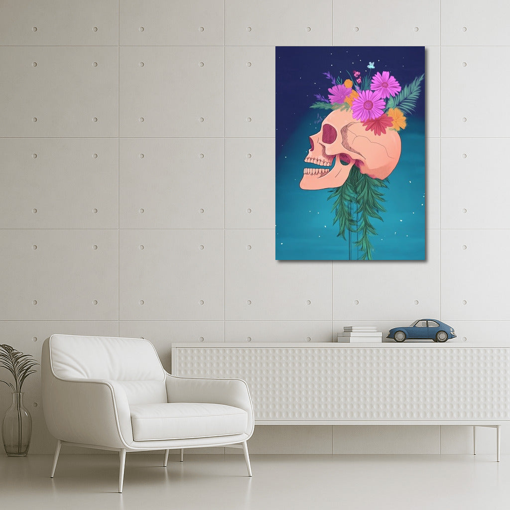 Flower Symphony of the Skull
