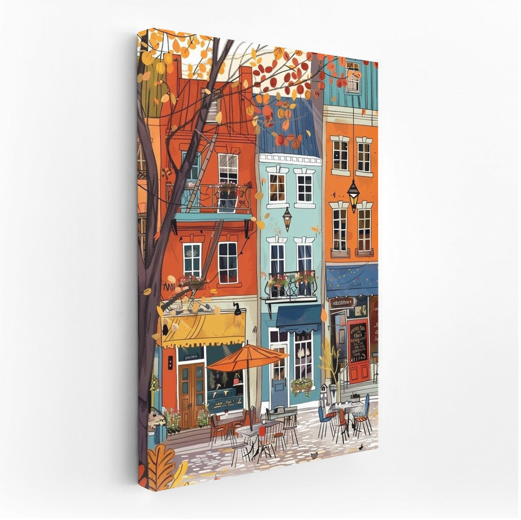 The Warmth of Autumn Streets: Comfort and Colors of the City