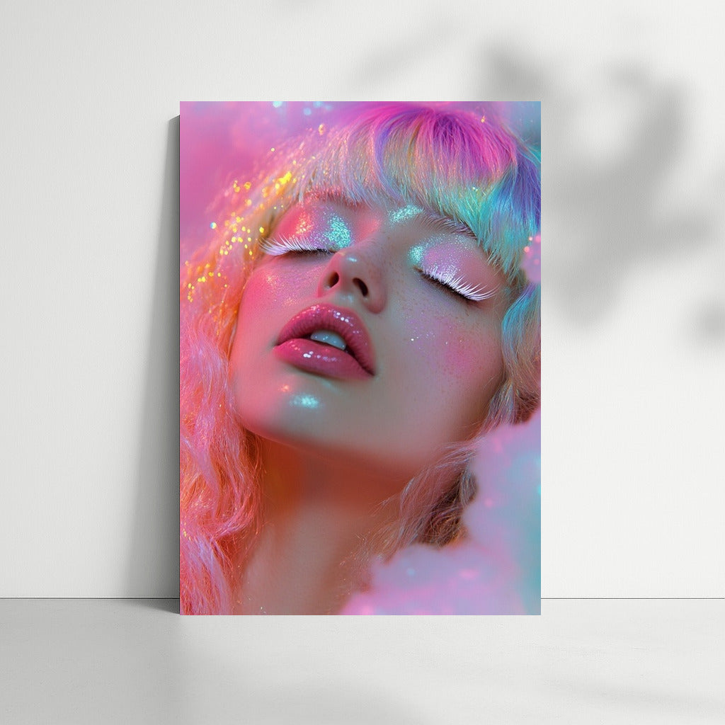 Pastel Muse: A Dreamer's View