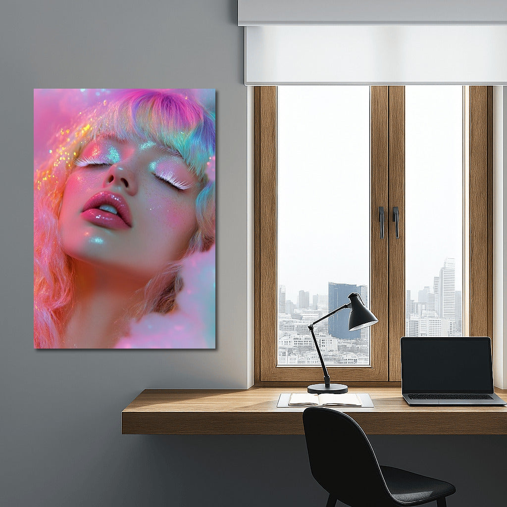 Pastel Muse: A Dreamer's View