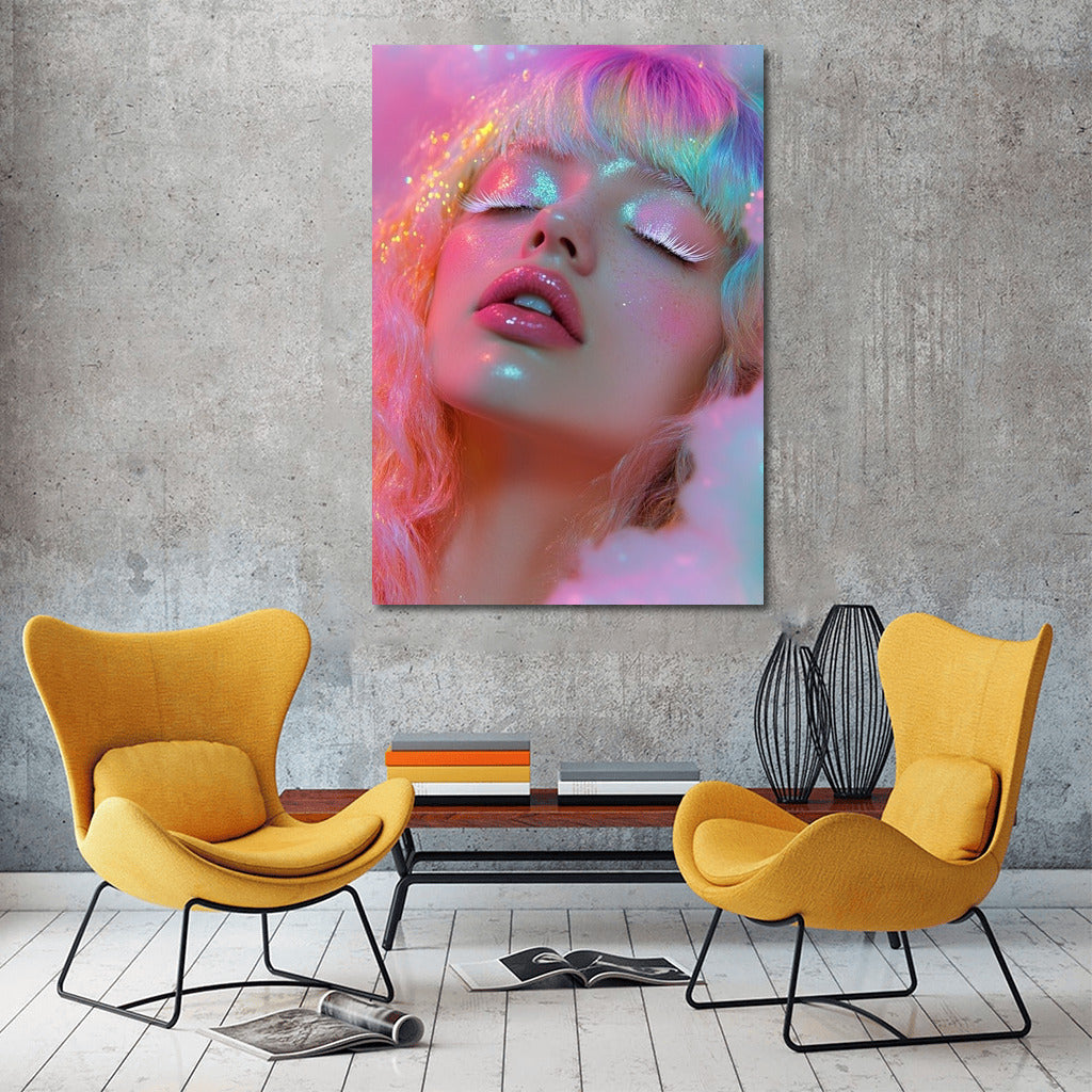 Pastel Muse: A Dreamer's View