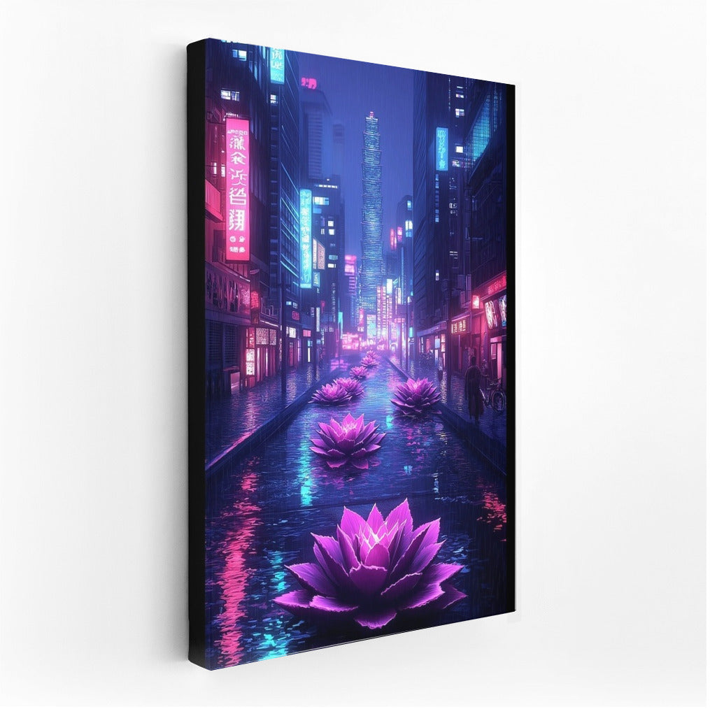 The Luminous Lotus of Urban Dreams